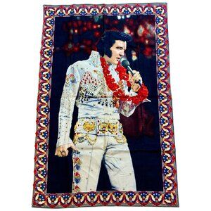 Elvis Presley Retro Collectible Cloth Textile Poster Flag Tapestry Wall Banner